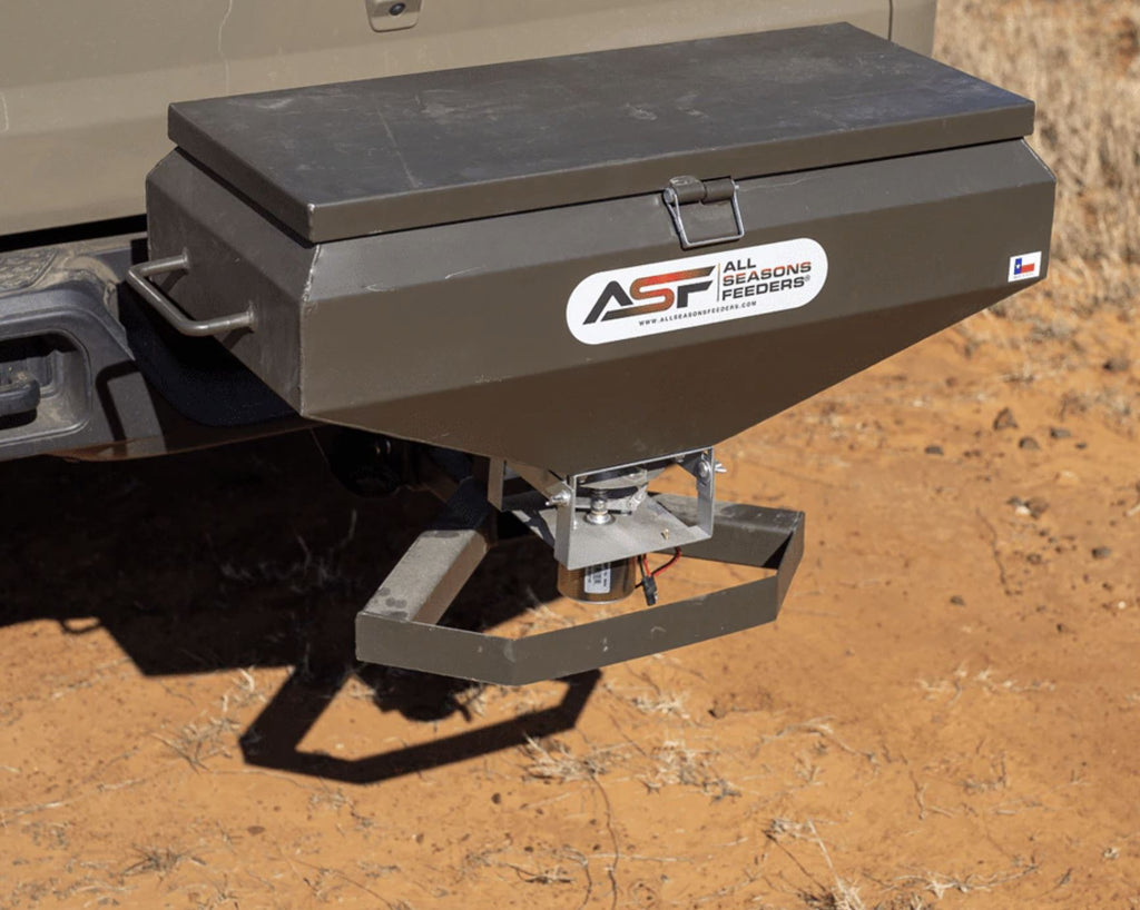 100# Hercules Road Feeder by ASF -  Broadcast Deer Feeder
