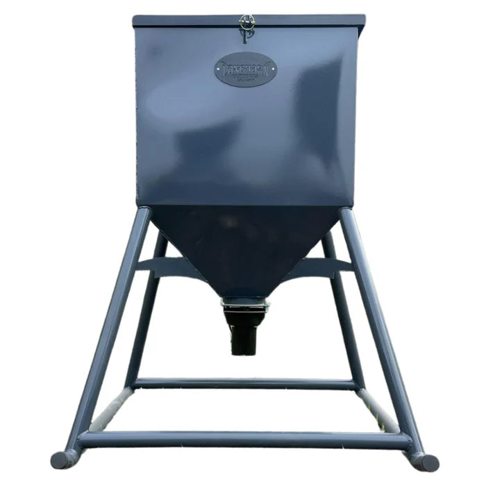 LoBro 500 lb Stand and Fill Broadcast Deer Feeder