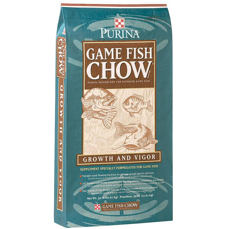 Purina® Game Fish Chow 50lb Bag