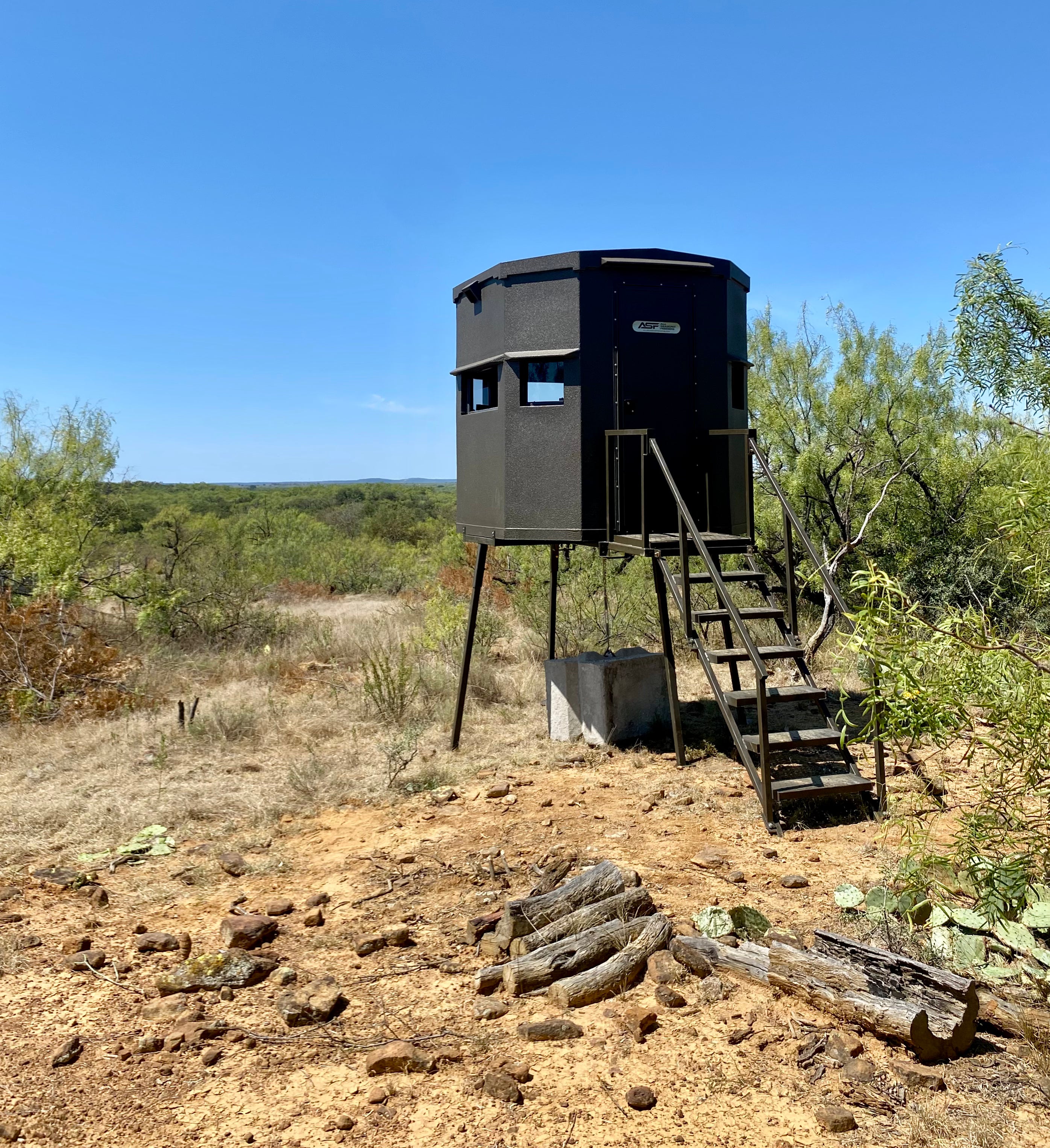 7x7 Big Chingon Deer Blind