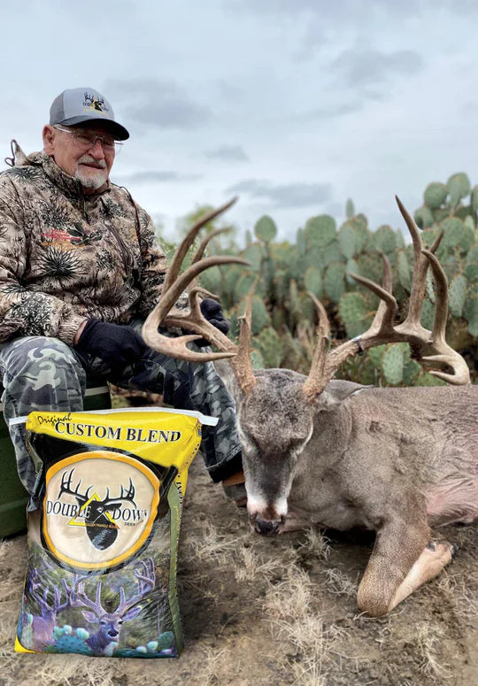 Double Down® Deer Feeds Original Custom Blend 20% 50# Bag