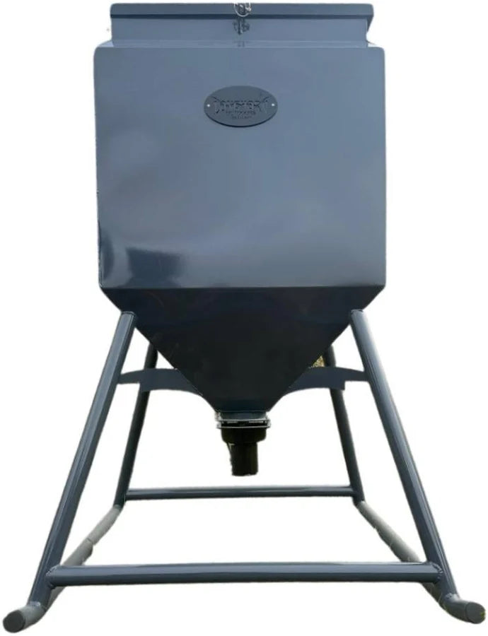 LoBro 800 lb Stand and Fill Broadcast Deer Feeder
